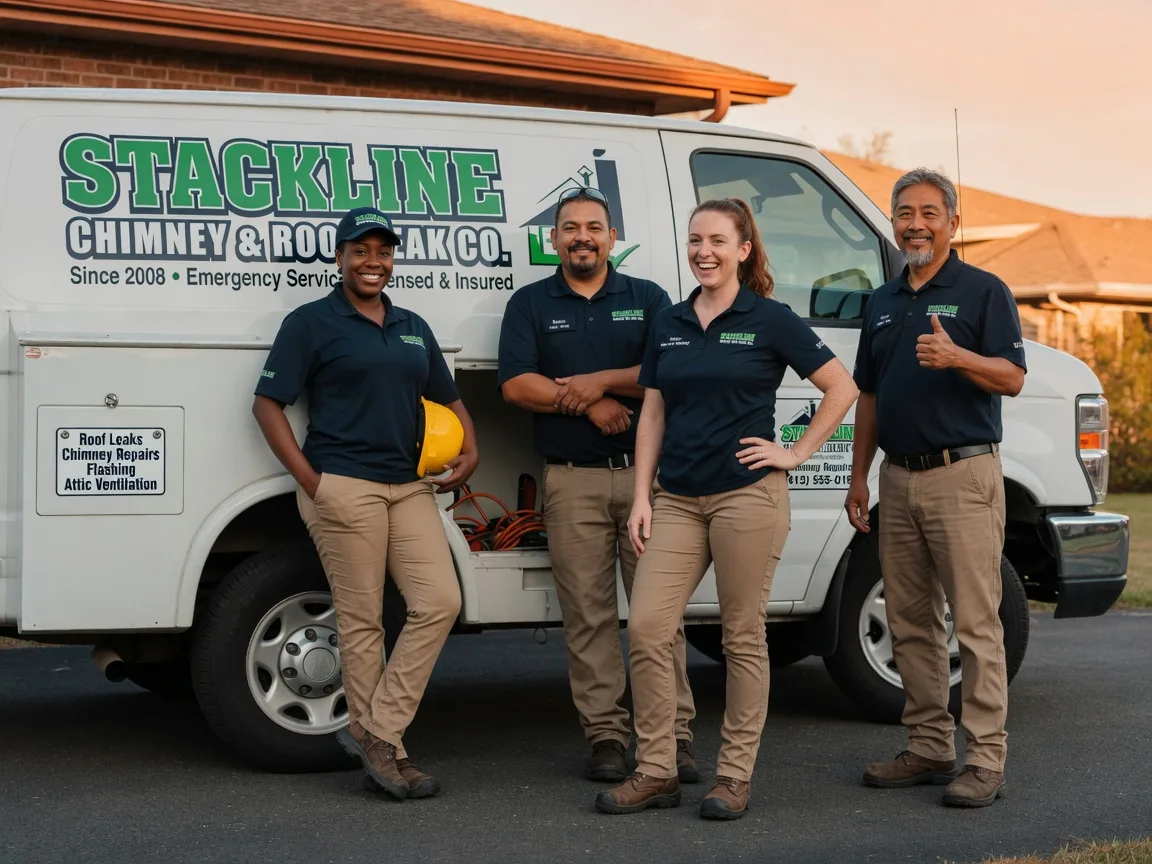 Chimney flashing repair company in Fox Lake, WI